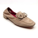 Olivier Strelli mocassin beige suède 24S01-03